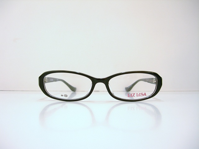 LIZ LISA（リズリサ）LL-3022 col.A10」の黒縁メガネフレーム新品です。