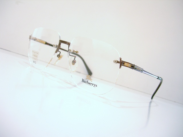 BURBERRY(バーバリー )235S col.2」のふちなしメガネフレーム新品の