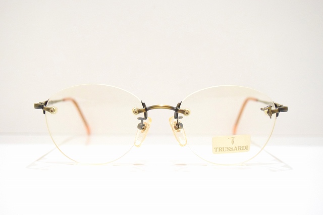 TRUSSARDI (トラサルディ)1144 col.320」のふちなしメガネフレーム