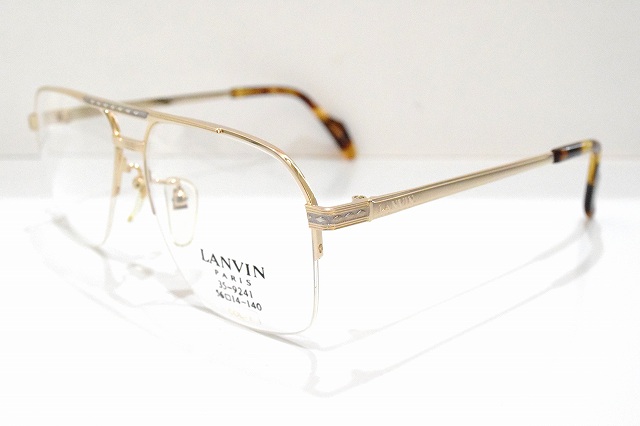 LANVIN（ランバン）35-9241 col.1A」のヴィンテージメガネフレーム新品