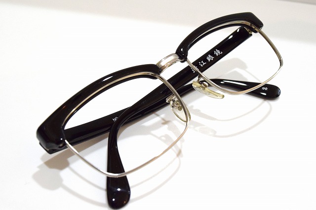 「鯖江眼鏡 No.285 col.クロ」のヴィンテージメガネフレーム新品の通販です。