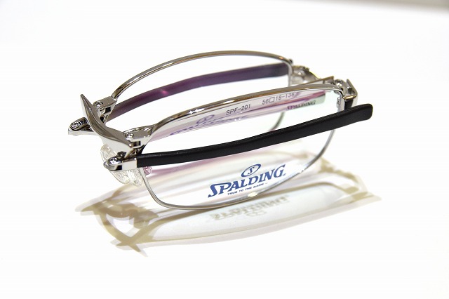 SPALDING SPF-201 SIL スポルディングのメガネフレーム新品の通販です。